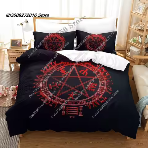 New 2025 Hellsing Bedding Set Single Twin Full Queen King Size Bed Set Aldult Kid Bedroom Duvetcover