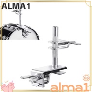 ALMA Drum Cowbell Clamp, Percussion Accessory with Parallel Action Jaws Drum Cowbell Bracket Mount, 