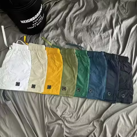 Nylon Yamatomichi 5-pockets Functional Belt Shorts Men Women High Quality Quick Dry Loose Wear Resis