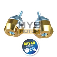 Baut Monel Jalu Spakbor Slebor Variasi Aksesoris Motor Aerox Nmax Ninja 250 R15 GSX Vixion Xabre Mx