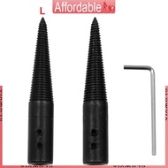 GLO Taper Spindle Left Right Tapered Spindle Adapter Threaded For Bench Buffer Buffing Polishing Whe
