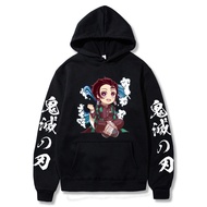 Demon Slayer Tanjiro Nezuko Hoodies Anime Pullovers