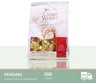 Cokelat VERGANI Crema Whisky 200 Gr (Cokelat isi krim Whisky)