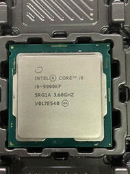 英特爾 CPU i9 9900KF 正式版8核16線程 拆機