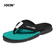 SOCRS 2024 Fashion Men's Flip Flop Beach Flip Flop Thick Bottom High Quality