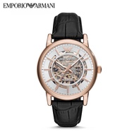 Armani watch Armani trend personality hollow leather strap cool sports watch male mechanical watch  