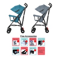 [iDS] Ultra Lightweight Travel Stroller Foldable Pram Infant Stroller 3.6kg Cabin Pram Stroller