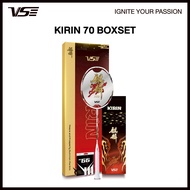 VS ไม้แบดมินตัน รุ่น Kirin70 Limited Edition Boxset แถมกริปคละสี+เอ็น+ซอง As the Picture One
