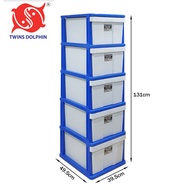 292/L5  DOLPHIN 5 TIER DRAWER