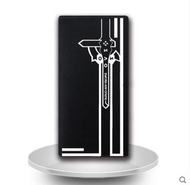 2017 new Anime Sword Art Online cartoo Kiria Kazuto Kirito Yuuki Asuna PU fashion print man woman Le