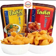 BIG PACKET DORKBUA Lotus Drumstick Crips Thai popular chicken drumstick snack 110g