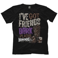 Hangman Adam Page - Friends In Dark Places Aew T-Shirt