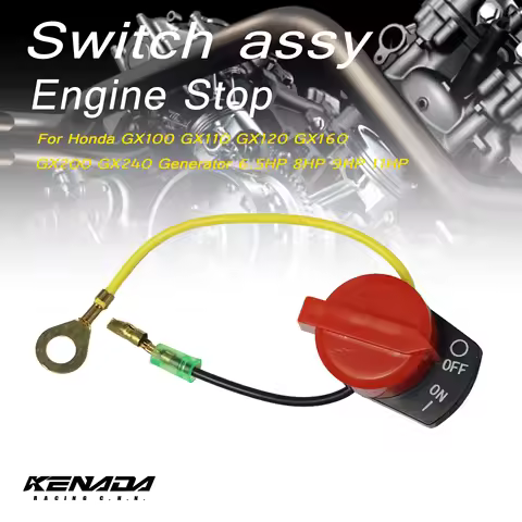 Switch Assy Engine On / Off stop for Honda GX100 GX110 GX120 GX160 GX200 GX240 Generator 6.5HP 8HP 9