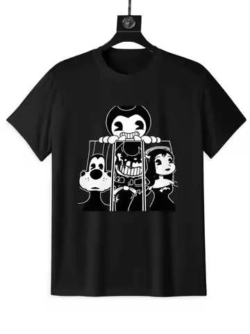 BENDY AND THE INK MACHINE PANELS T SHIRT