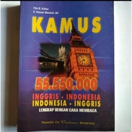 (ORIGINAL) COMPLETE DICTIONARY WITH HOW TO READ ENGLISH INDONESIA - INDONESIAN ENGLISH
