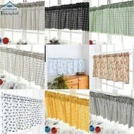 Kitchen Curtain  Blackout Window Short Curtain Valances Short Window Drapes Curtain