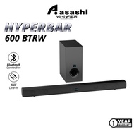 Vinnfier VF Hyperbar 600 BTRW 240W Soundbar with 6.5" Wireless SubWoofer