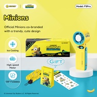 【MINIONS×JAMAY】Jamay F5PRO Minions Portable Handheld Cooling Fan Ice Cold 199 Speed Mini Foldable Ne