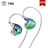 TRN MERMAID 1DD+1BA+2Planar Hybrid Driver In-Ear Earphone HiFi Music Earbuds 0.78mm plug Wired Cable