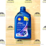 SHELL BRAND OIL ADVANCE 4T LONG RIDE 10W-40 BLUECORE