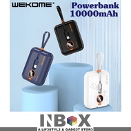 Wekome 4142 Mini Powerbank With Built In Type-C &amp; iP Cable