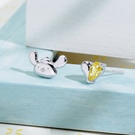 布丁狗喜拿一起玩系列-Pompompurin小心意晶鑽純銀耳環