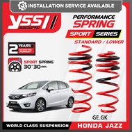[Installation Provided][Spring] Honda Jazz YSS Suspension Lowered Spring Honda Jazz GE Honda Jazz GK