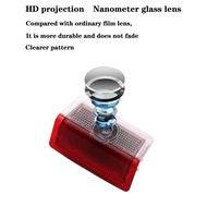 For Mercedes Benz EQC Class EQC350 EQC400  HD LED LOGO 2 Pcs  4 Pcs 2018-2023 Car Door Light Laser L