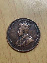 1933年香港一仙硬幣 英皇佐治五世
