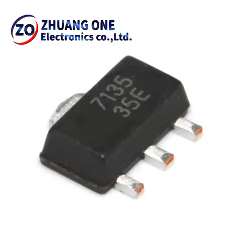 10PCS AMC7135PKFT AMC7135 350mA/2.7-6V SOT89 SOT