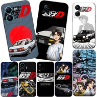 Case For Vivo V5 V5S V7 PLUS + V11i  V11 Pro Phone Back Cover Soft Black Tpu Anime Initial D
