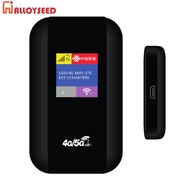 Portable 4G WiFi Router 2100mAh Pocket WiFi Router with Sim Card Slot Mobile Hotspot Wide Coverage for Outdoor Travel