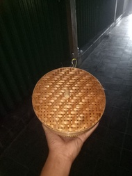 WAKUL MINI ANYAMAN BAMBU/WADAH NASI ANYAMAN BAMBU BISA COD