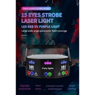 [SG Warrenty]KTV DISCO Party Light Laser Led Party Light Party Light Disco Light Christmas Gift New 