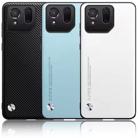 Plain Leather Case For Asus ROG Phone 9 Pro ROG Phone 9 ROG Phone 8 Pro 7 7 Pro Hard Camera Protect