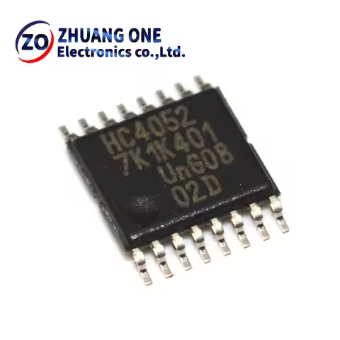 (10piece)100% New 74HC4051PW HC4051 74HC4052PW HC4052 74HC4053PW HC4051 74HC123PW HC123 TSSOP16 Chip