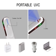 Portable LED UVC Lampu UV pocket USB sterilizer disinfektan ANTI VIRUS