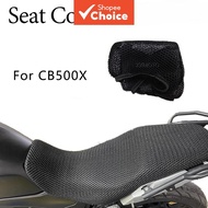 Anti-Slip Mesh Fabric Seat Protector 3D Cushion Insulation For Honda CB500X