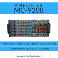 Power mixer 5 channel marcopolo mc 9208