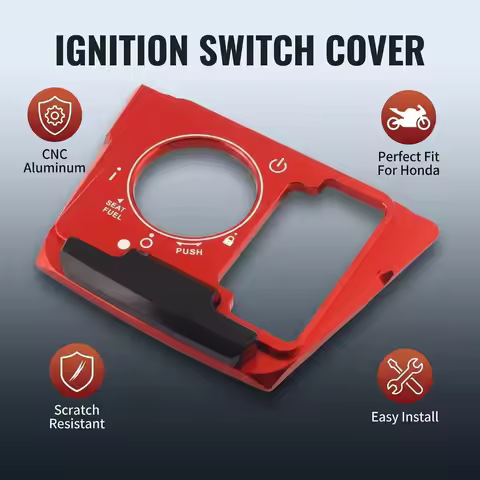Motorcycle Ignition Switch Cover Electric Door Lock Button Cover Protector For Forza NSS 350 300 125