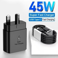 SAMSUNG 45W Power Adapter S24 Ultra S23 Ultra 5A Type-C to Type-C Super Fast Charging