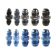 AN3 AN4 AN6 AN8 AN10 AN12 AN16 AN20 Aluminum Straight Male Flare Union Fitting Adapter