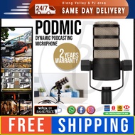 Rode PodMic Dynamic Broadcast Microphone [2 Years Warranty]