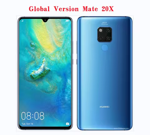 HUAWEI-Mate 20X Smartphone, 7.2 "Full Screen, 2244x1080, Kirin 980 Octa Core,EMUI, 5000 mAh, Quick C