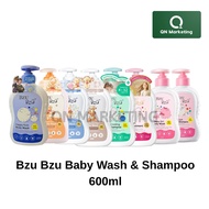 BZU BZU Pencuci Bayi & Syampu (600ml)/BZU BZU Baby Wash & Shampoo (600ml)