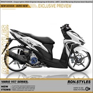 VRV57 TRANSPARENT STRIPING VARIO LED NEW GEN 1 STRIPING VARIO NEW 125 TRANSPARENT SIMPLE STYLE CLICK