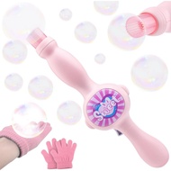 Smoke Bubble Machine, Easter Gifts for Kids, Fog Bubble Machine Elastic with Elastic Smoke Effect, M