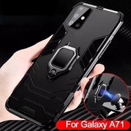 SAMSUNG A71 2020 CASE ROBOT ARMOR IRING STANDING CASE #SNWIRC