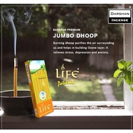 Dhoop Sticks Incense Premium Patchouli Fragrance 12 Sticks Per Box & Holder