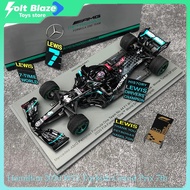 1/43 F1 Spark Mercedes Hamilton 2020 W11 Turkish Grand Prix 7th Championship Edition Cars Model Desk